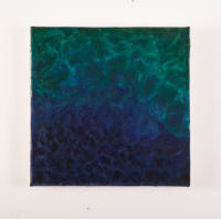 Still Waters, Psm. 23:2, 12"x12"x1.5", 2015