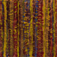 Interstice 5.2016, Encaustic on Cradled Board, 12"x12"x1.5" 2016