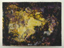 Nebula - Light Amidst Darkness, Encaustic, 18"x24", 2010
