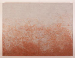 Adam Series V, Encaustic and Dirt on Cradled Board, 30"x40"x1.5", 2015